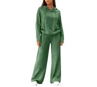 Women'S Tracksuits Lounge Wear Sets For Women UK, 2 Piece Tunic Top & Wide Leg Trousers Set Flattering Loungewear for Ladies, Comfort Relaxing Womens Two Piece Outfits