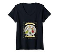 Women's Traditional Passover Meal Seder Dinner Vintage Pesach V-Neck T-Shirt