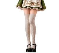 Women's Traditional Stockings, Thin Socks, Low Saturated Soft Comfortable Knitted Stockings That Go Over The Knee, Cuddly Warm Socks