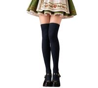 Women's Traditional Stockings, Thin Socks, Low Saturated Soft Comfortable Knitted Stockings That Go Over The Knee, Cuddly Warm Socks