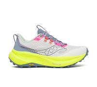 Saucony Xodus Ultra 4 Trail running shoe Women-white, neon yellow, Size 5,5