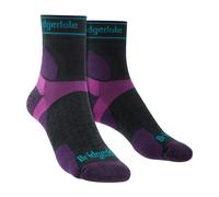 Womens Trail Running Ultralight T2 Merino Wool Sport 3/4 Crew Socks
