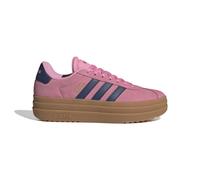 adidas Sportswear Women's Vl Court Bold Trainers, Bliss Pink/Dark Blue/Gold Met., Size 3.5, Women Bliss Pink/Dark Blue/Gold Met.