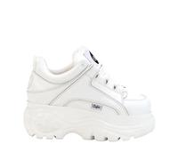 Buffalo 1339-14 Womens White Classic Chunky Platform Shoes Trainers