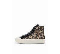 Women's Trainers Desigual Crush Animal Mix Marron 37