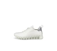 ECCO Women's Gruuv W White Light Grey Sneaker, 10 UK