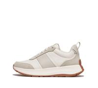 Women's Trainers FitFlop F-Mode Flow Leather & Suede Mix Blanc 37