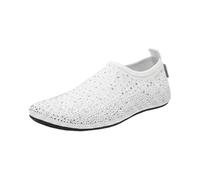 Women's Trainers for Outdoor Activities, Breathable Beach Shoes, Lightweight Climbing Shoes for Rappelling Comfortable Casual Shoes for Everyday Travel, White, 8.5 UK