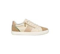 Geox Women D Blomiee E Sneaker, Papyrus Cream, 5 UK