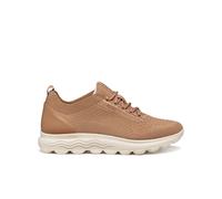 Geox Women's D SPHERICA A Trainers, Beige, 38 EU