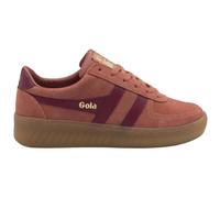 Gola Grandslam Gum W Clay Pink Womens trainers CLA589-CK in a Plain Suede in Size 6