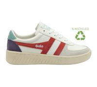Gola Grandslam Trident Womens Fashion Trainers in White Coral - 6 UK