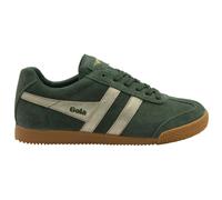 Gola Girl's Harrier Mirror Trainers, Evergreen/Gold/Gum, 8