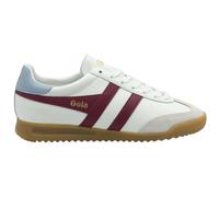 Gola Women's Torpedo Leather Sneaker, White/Cerise/Air, 6 UK