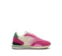 Hoff Flame Art Fuchsia Womens trainers 125030-05 in a Plain Leather and Textile in Size 38