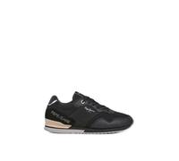 Pepe Jeans London Party Trainers Black EU 37 Woman