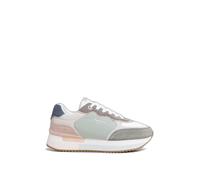 Pepe Jeans Women's RUSPER Class Sneak, Green Casting Green, 7 UK