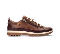 Pikolinos Vigo Women's Leather Trainers | Removable Memory Foam Insole | Shoe Sizes EU 35-42, Topo, 4 UK