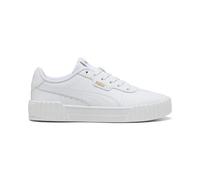 PUMA Women's Carina 3.0 Sneaker, White Gold, 6 UK