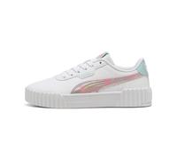 PUMA Carina 3.0 Space Belle JR Sneaker, White-PINKSCAPE, 4 UK