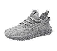 Womens Trainers Running Walking Shoes Tennis Sport Sneakers Ladies Ligthweight Gym Athletic Fitness Breathable Mesh Slip On Shoes Casual Fashion Comfortable Outdoor Jogging Sneakers Gray