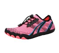 Womens Trainers Sale Hike Barefoot Water Shoes Womens Mens Swim Beach Pool Sea Wet Aqua Shoe Quick Drying Lightweight Comfortable Breathable Wild Swimming Shoes Pink 8