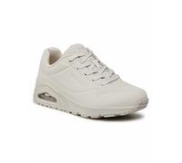 Skechers Women's Uno Stand On Air Trainers, Off White, 7 UK