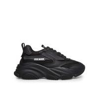 Steve Madden Possession-E Black Trainers, Black, 7 UK