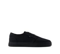 TOMS Men's Carlo 2.0 Sneaker, Black/Black Legacy Canvas, 9 UK