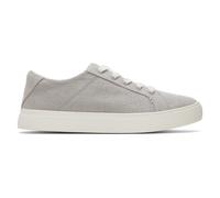 TOMS Women's Kameron Lace Up Sneaker, Drizzle Grey Two Tone Slub, 7.5 UK