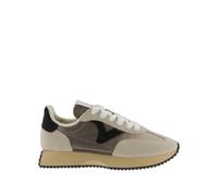 Victoria for woman. 1134111 Cosmos beige leather trainers (37), Flat, Laces, Casual