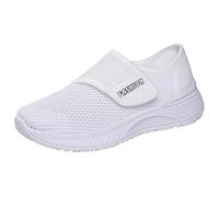 Womens Trainers Women Lightweight Mesh Slip On Sneakers With Adjustable Strap