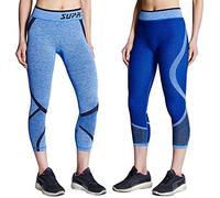 Women's Training Reversible Compression Leggings by SUPACORE The World's Only Seamless Compression Garments for Sports, Workouts and Recovery