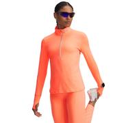 Under Armour Launch Pro Half Zip Sweatshirt Orange XS Woman