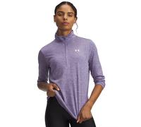 Under Armour Tech Twist Half Zip Sweatshirt Purple S Woman
