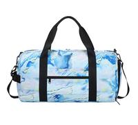 Women's Travel Bag, Travel Bag, Duffle Gym Sports Duffle Bag - Portable Sports Bag for Ballet Dance, Sports Bag, Gym Backpack for Travel, Camping, Hiking, Yellow Blue, Se référer au descriptif, Refer