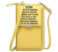Womens Travel Bags Credit Card Slots SON Great Parents Parenting Season Gifts Long Purse for Gift