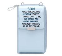 Womens Travel Bags Credit Card Slots SON Great Parents Parenting Season Gifts Long Purse for Gift