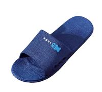 Womens Travel Slippers Men Thick Soles Stepping Feeling Light Soft Soles Slipper Ladies Printed Cloud Sliders Lovers Summer Home Non-Slip Slides for Shower Bathroom Beach Indoor Outdoor Size 3-8