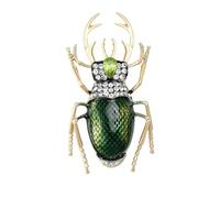 Womens Trendy Enamel Beetle Insect Brooch Pin Party Accessory En84895