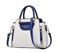 Women's Trendy Korean Casual One Shoulder Large Capacity Handbag Mom Tote Bag (A, One Size)