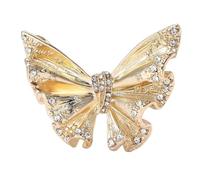 Womens Trendy Vintage Metal Butterfly Insect Brooch Pin Golden4836