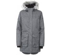 Game Ladies Trespass Thundery Waterproof Parka Jacket Padded, Faux Fur Lining