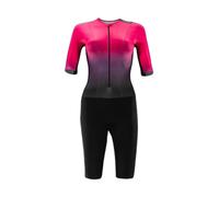 Huub Collective Short Sleeve Trisuit Red M Woman