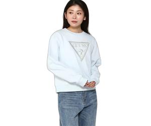 Women's triangle fleece sweatshirt Guess Bleu M