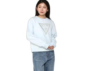 Women's triangle fleece sweatshirt Guess Bleu S