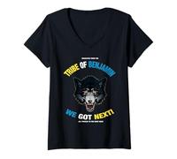 Women's Tribe of Benjamin We Got Next T-Shirt V-Neck T-Shirt