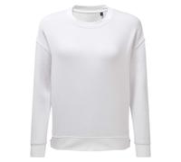 Women's TriDri Recycled Chill Zip Sweatshirt Brushed Fleece Crew Neck
