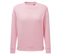 Women's TriDri Recycled Chill Zip Sweatshirt Brushed Fleece Crew Neck