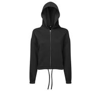 Women's TriDri Recycled Drawstring Full Zip Hoodie Oversized Cropped